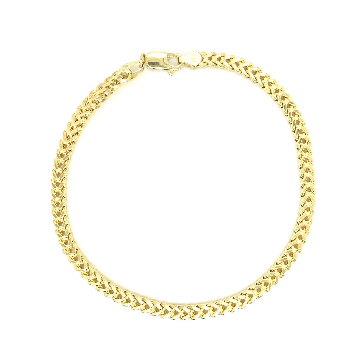 FRANCO BRACELET 4MM | Luby Gold Collection | Luby