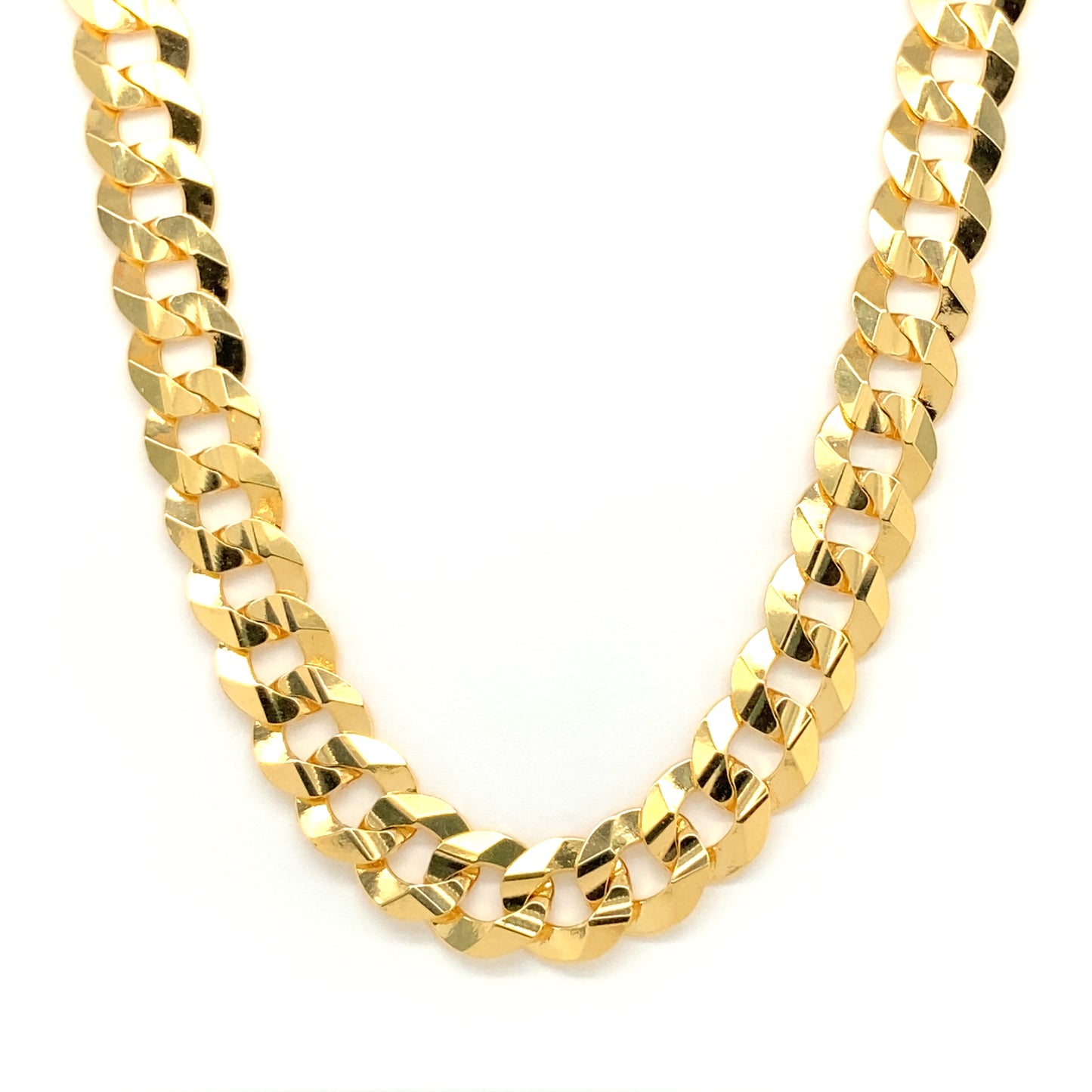 14K Gold Cuban Chain 7.5mm | Luby Gold Collection | Luby