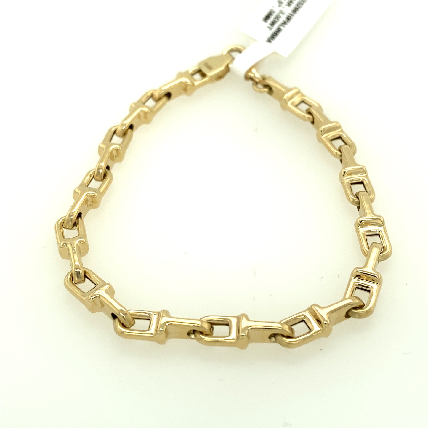 14K Gold Fancy Links Bracelet | Luby Gold Collection | Luby