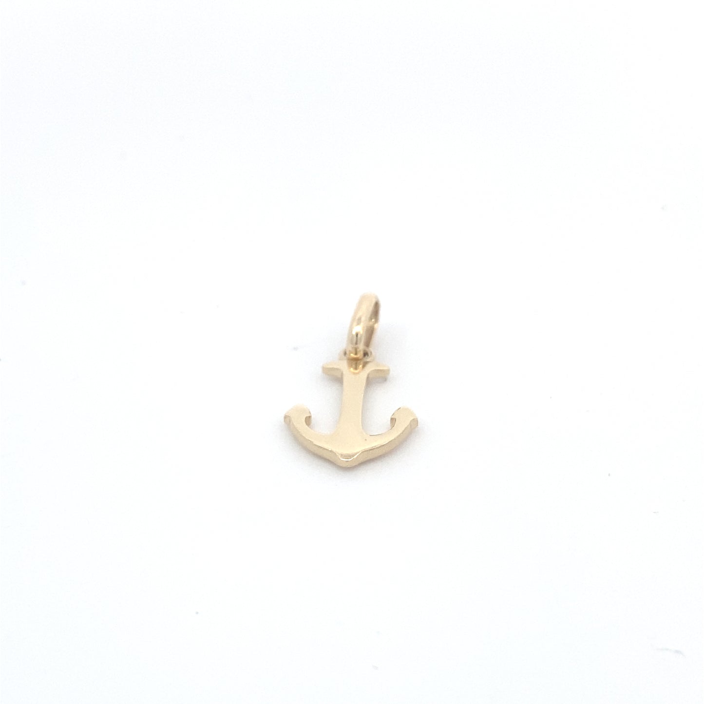14K Gold Anchor Pendant | Luby Gold Collection | Luby