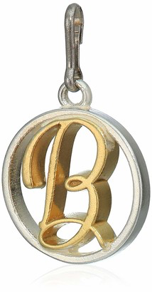 Two-Tone Letter B Charm (Silver/Gold) | Alex and Ani | Luby