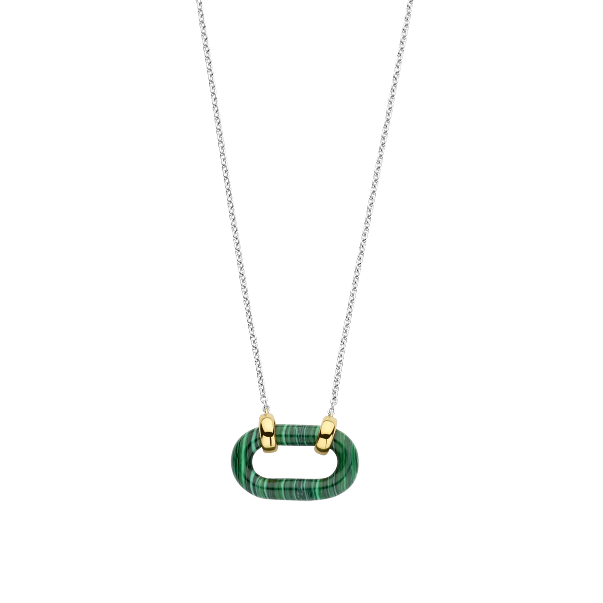 Two Tiny Gold-Plated Links Connect | Ti Sento Milano | Luby