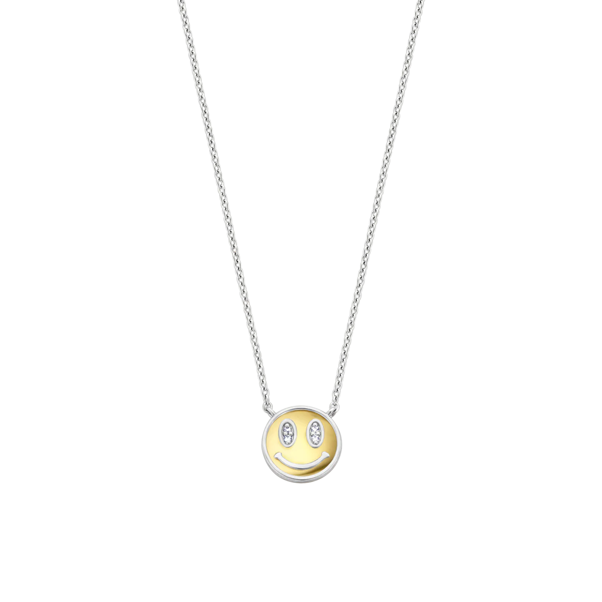 Ti Sento Happy Face Necklace | Ti Sento Milano | Luby