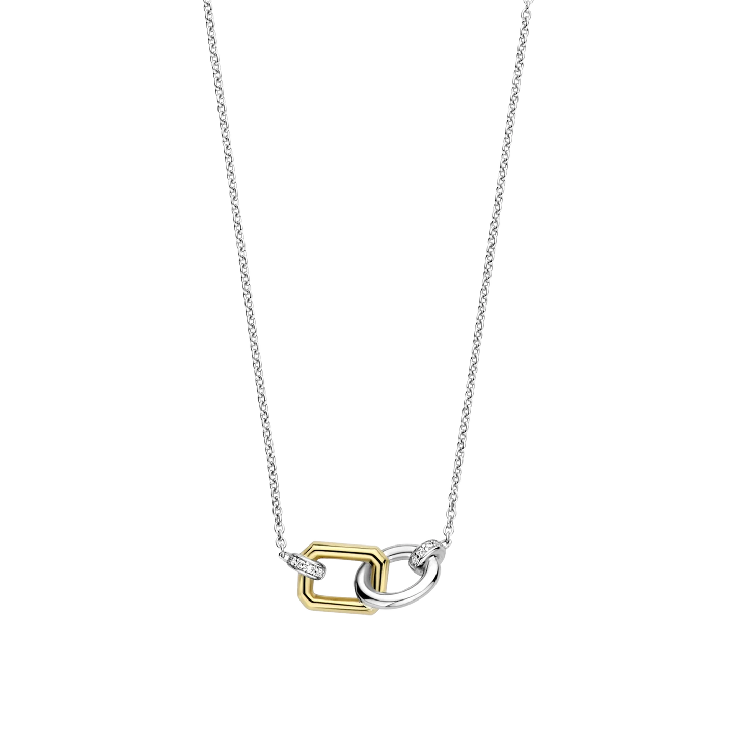 Ti Sento Necklace 2/t Double Link | Ti Sento Milano | Luby