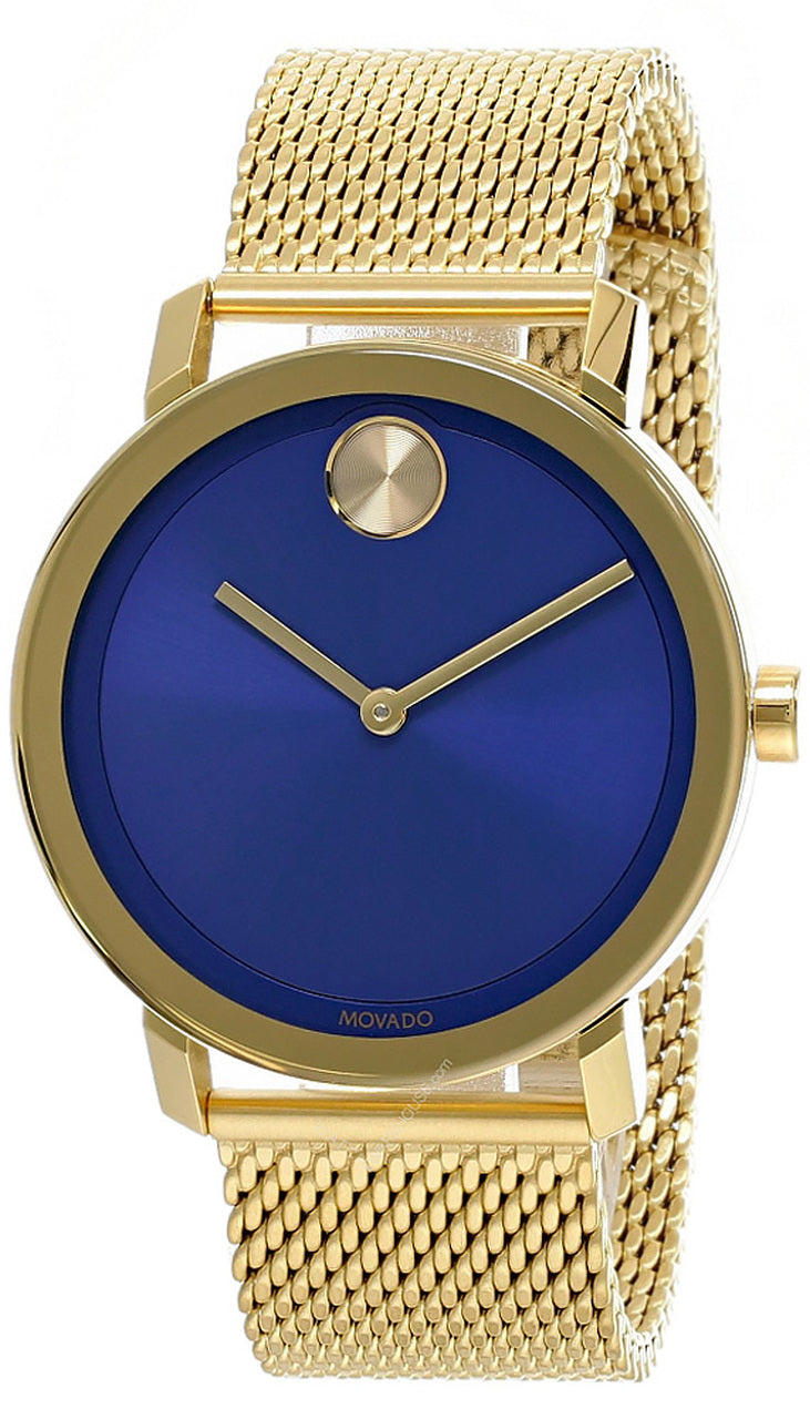Movado Bold (Gold/Blue) | Movado | Luby