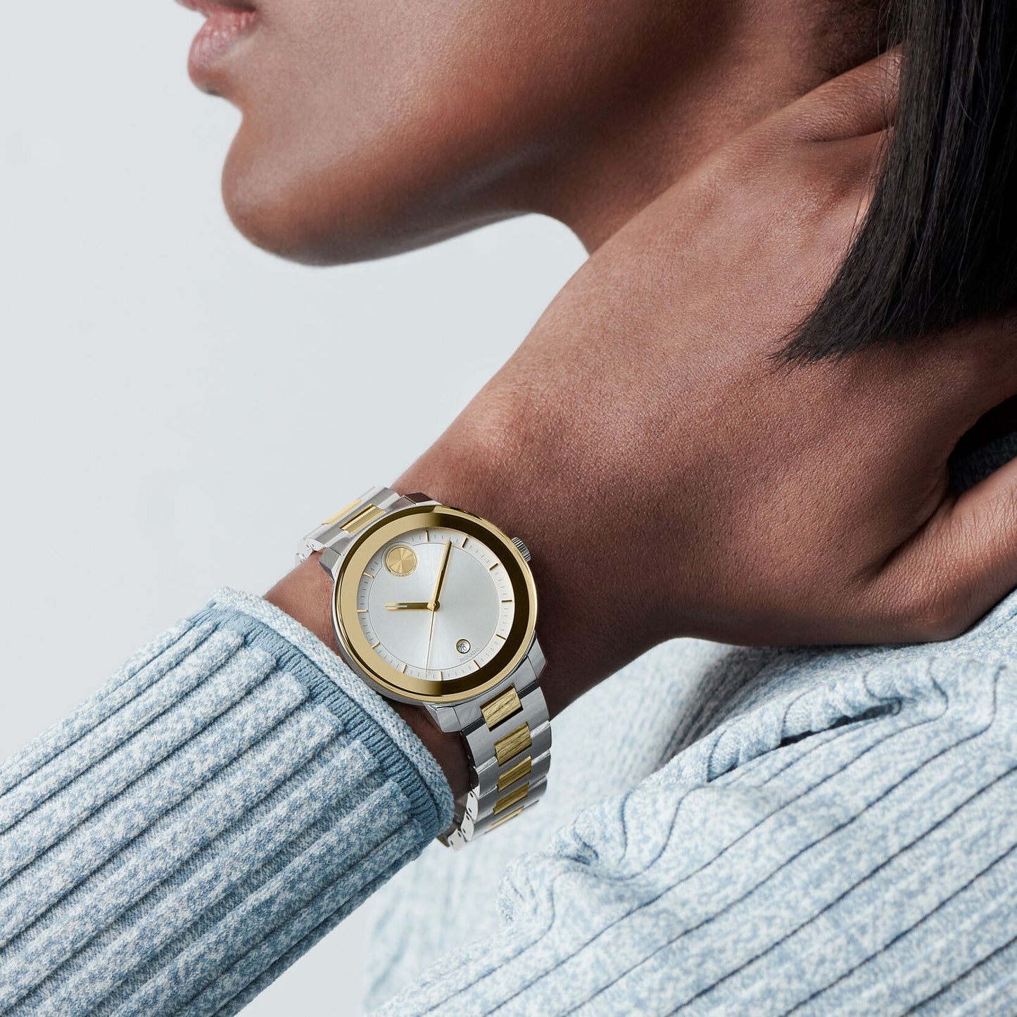Bold Verso (Silver/Gold) | Movado | Luby