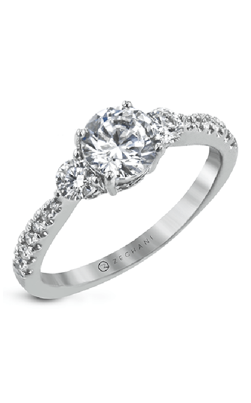 Zeghani 14K Diamond Engagement Ring | Zeghani | Luby