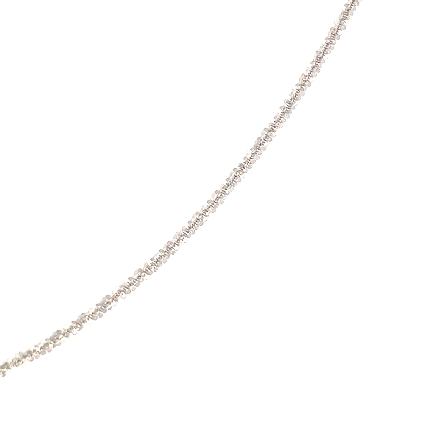14K White Gold Snake Chain | Luby Gold Collection | Luby