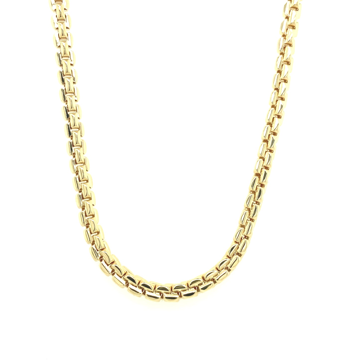 14K BOX ROUND DIAMOND CUT | Luby Gold Collection | Luby