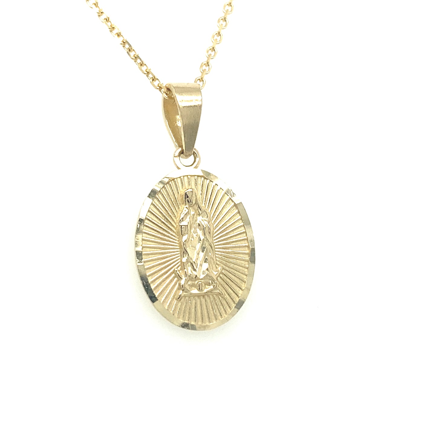 14K Gold Jesus Hand Pendant | Luby Gold Collection | Luby