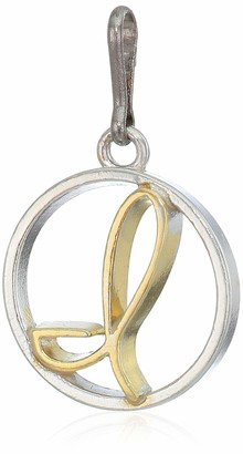 Two-Tone Letter I Charm (Silver/Gold) | Alex and Ani | Luby