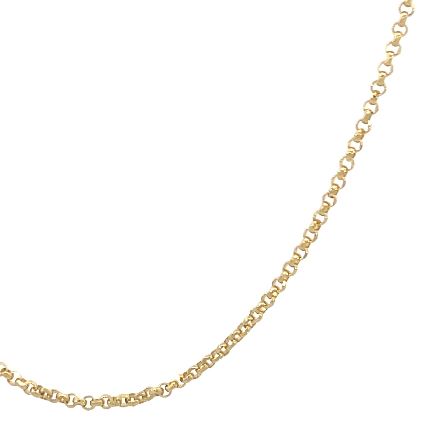 14K Gold Rolo Chain | Luby Gold Collection | Luby