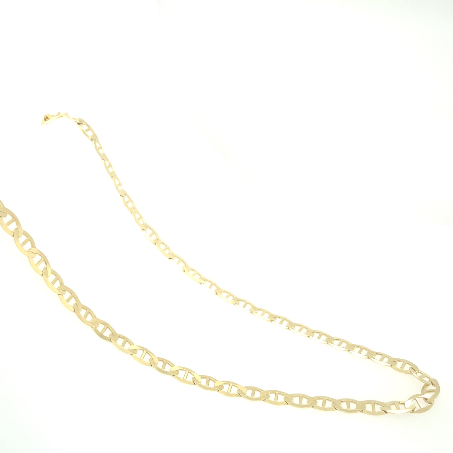 14K Flat Mariner Chain | Luby Gold Collection | Luby