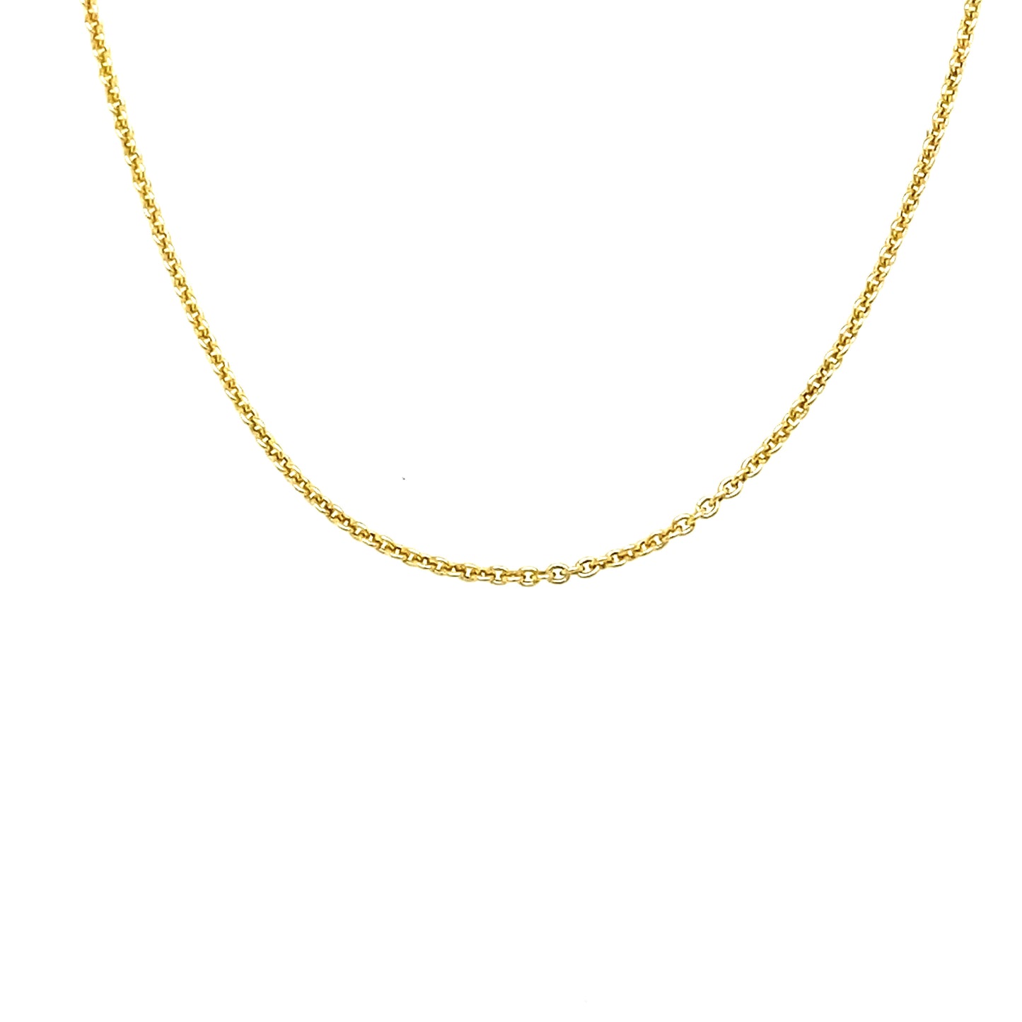 14K SMALL ROLO CHAIN | Luby Gold Collection | Luby