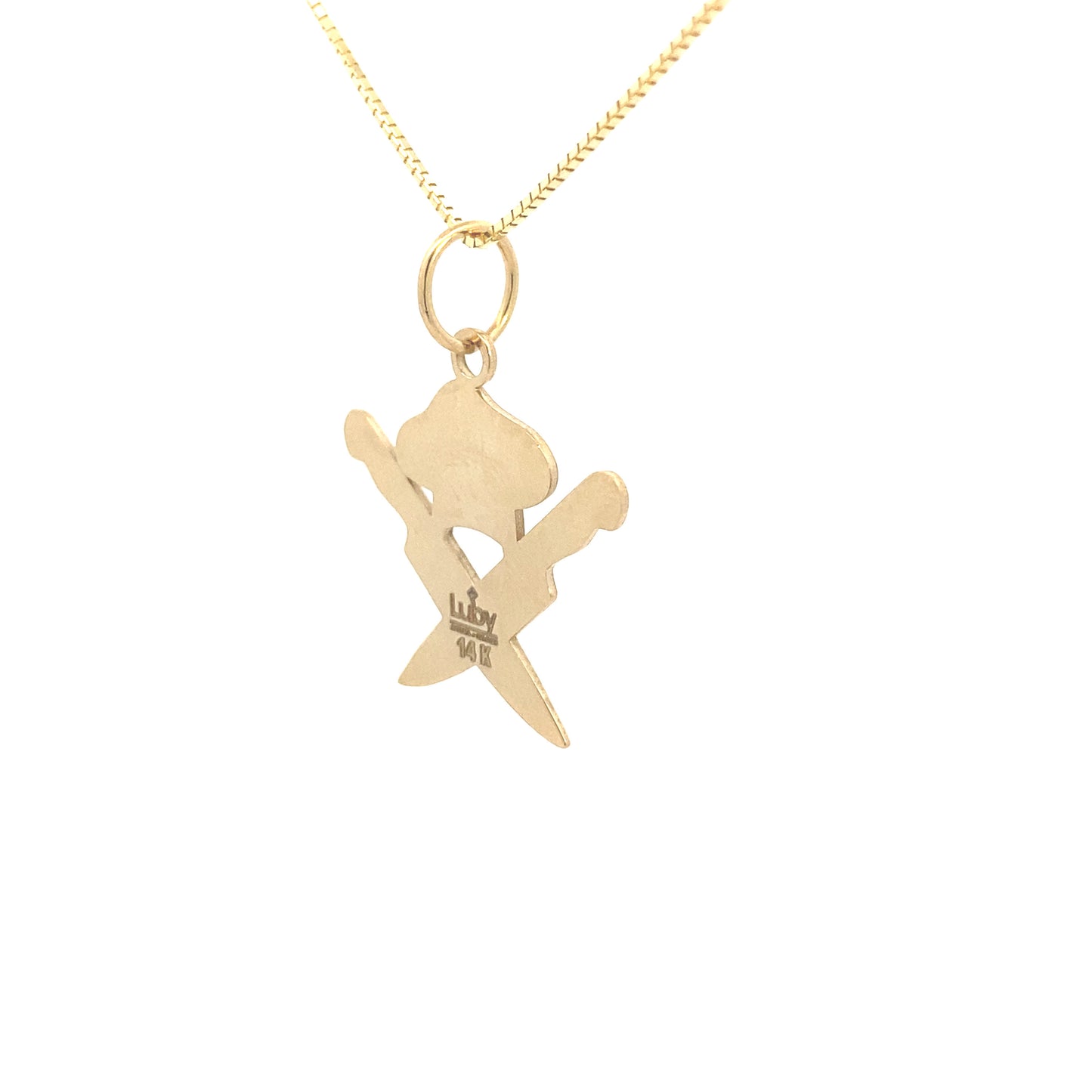 14K Gold Chef Pendant | Luby Gold Collection | Luby