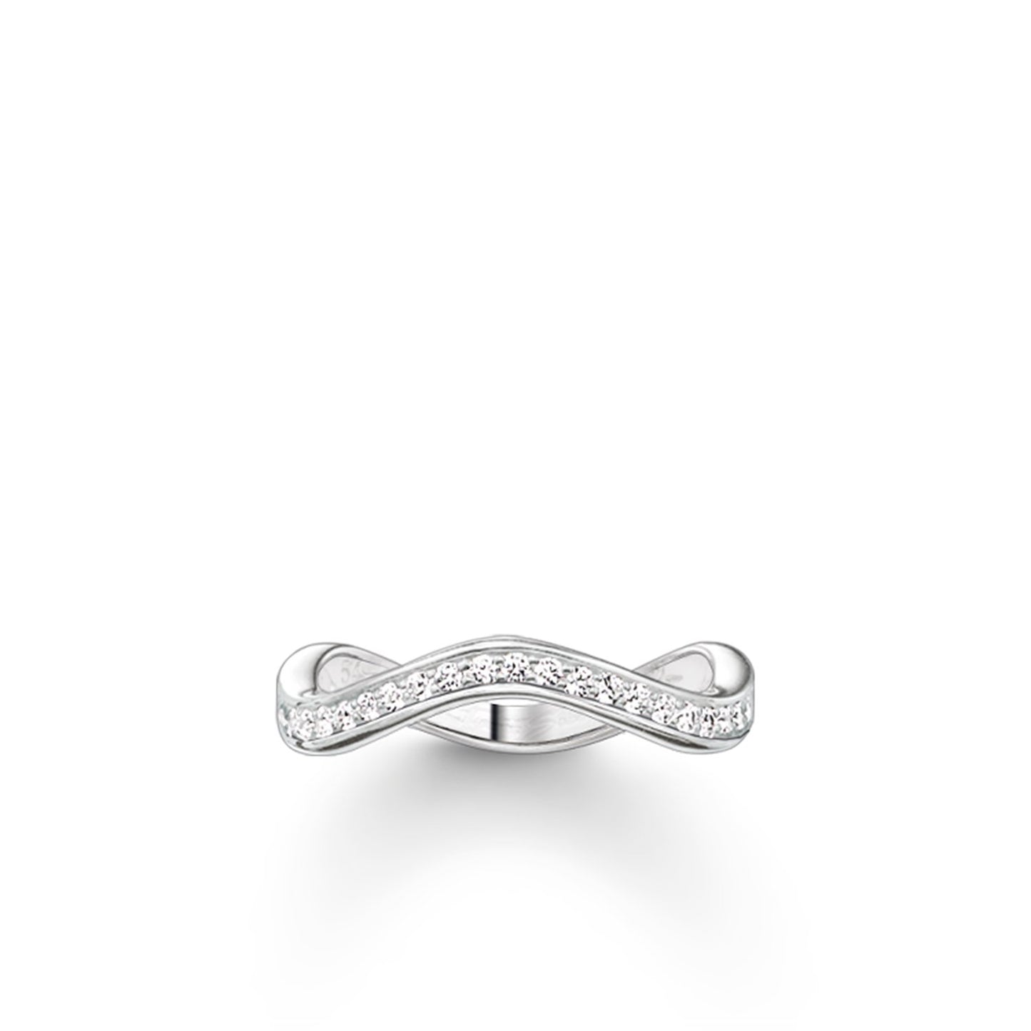 Midi Wavy Ring (Silver) | Thomas Sabo | Luby
