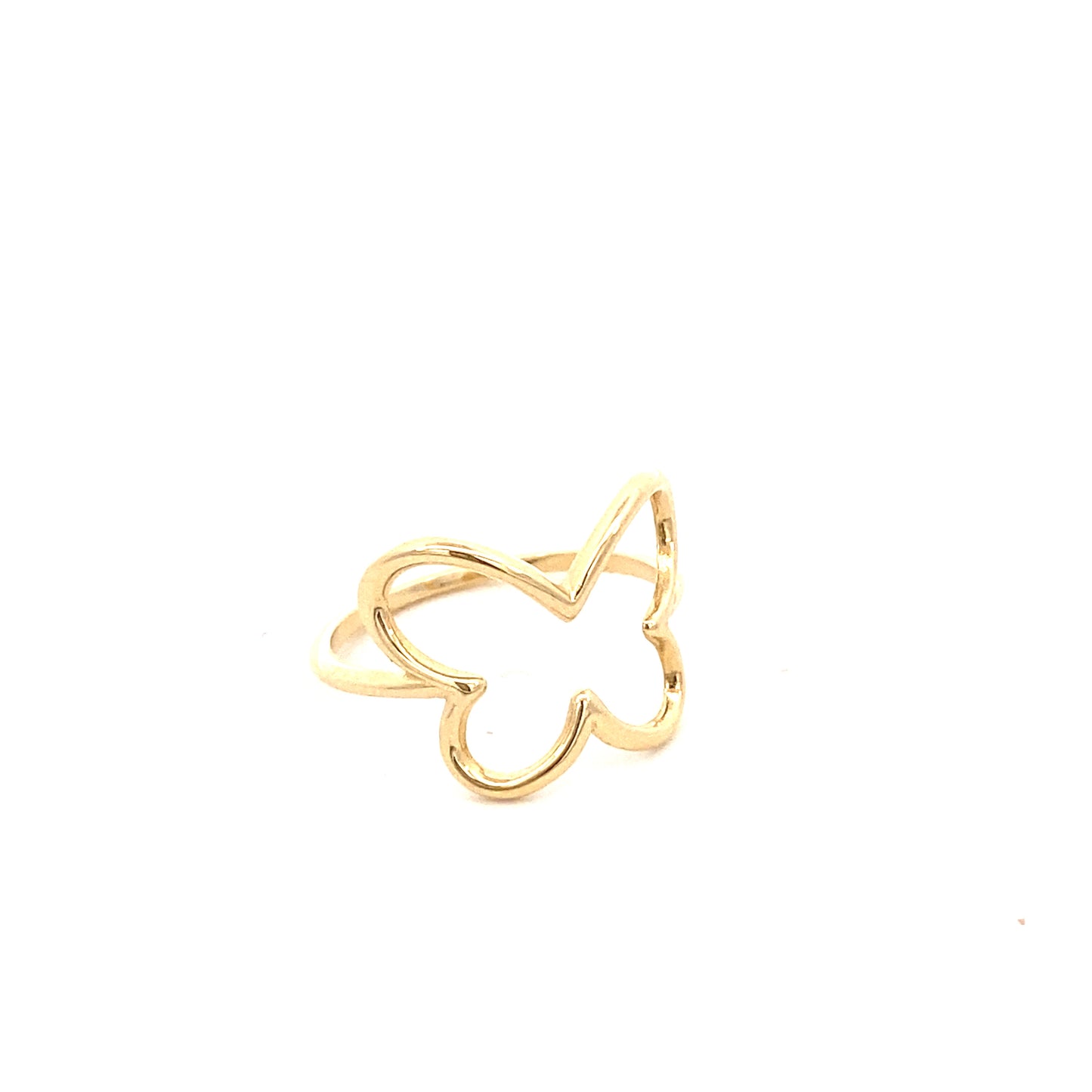 14K Gold Open Butterfly Ring | Luby Gold Collection | Luby