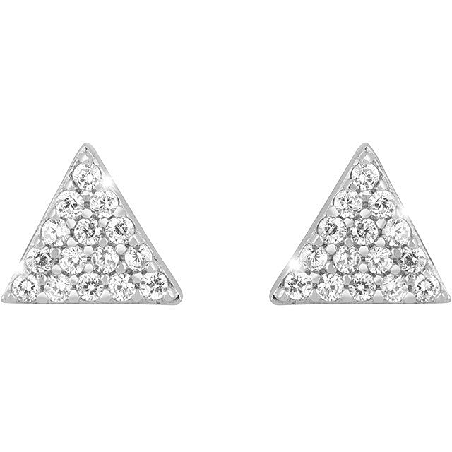 Triangle Earrings | Rebecca | Luby