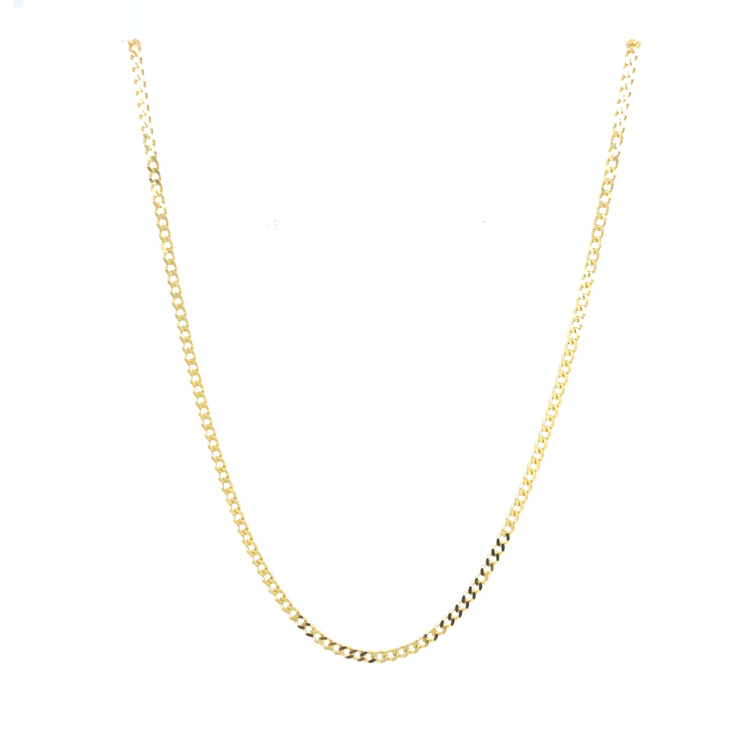 14K Gold Small Cuban Chain | Luby Gold Collection | Luby