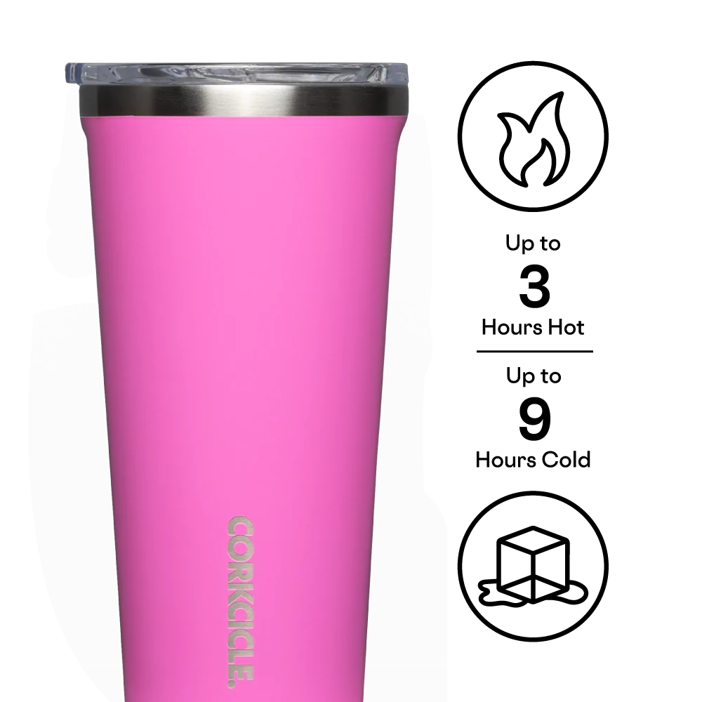 Tumbler 16oz Miami Pink | Corkcicle | Luby