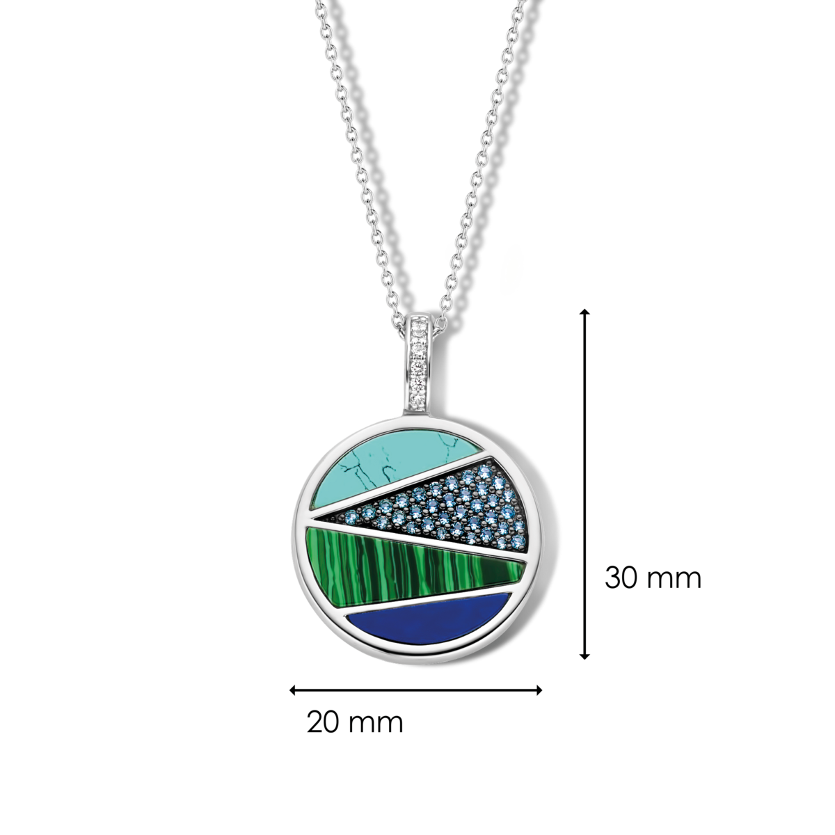 Patchwork Necklace | Ti Sento Milano | Luby