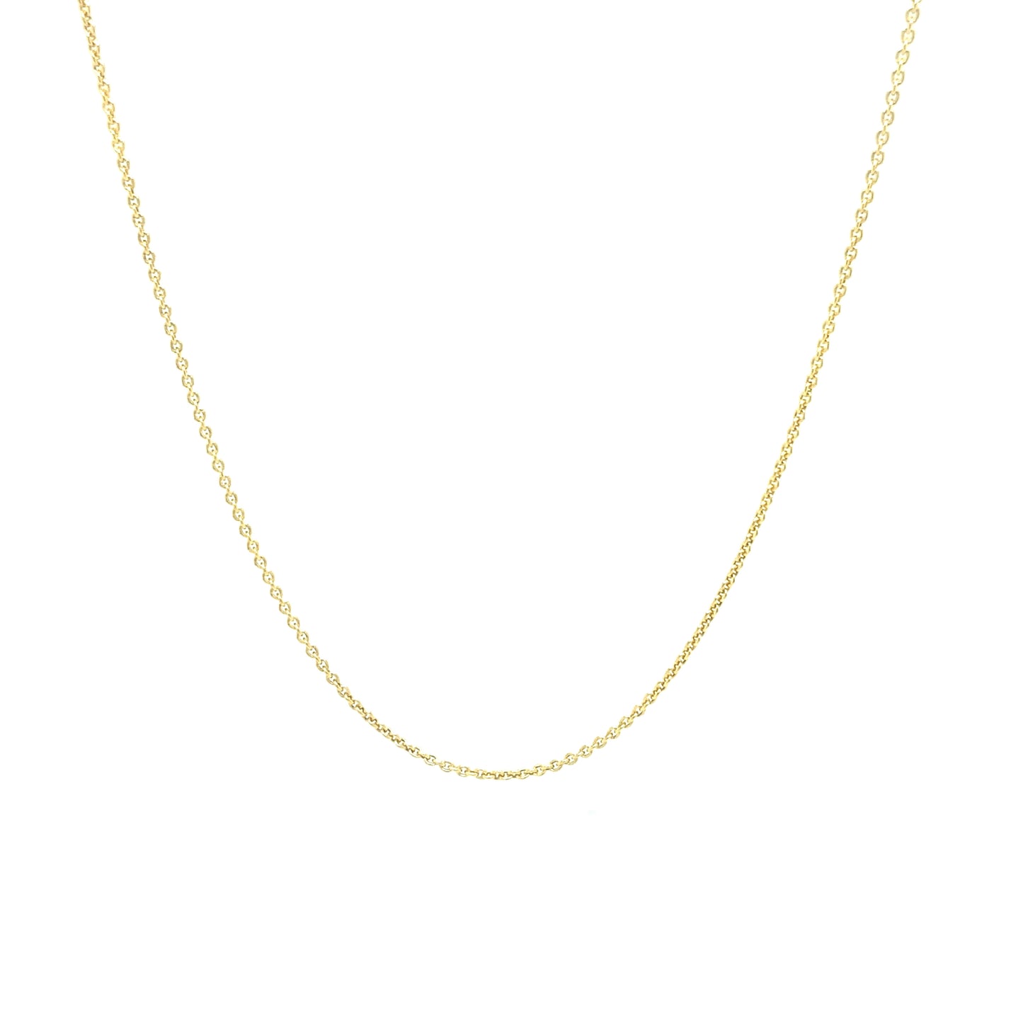 14K SMALL ROLO CHAIN | Luby Gold Collection | Luby