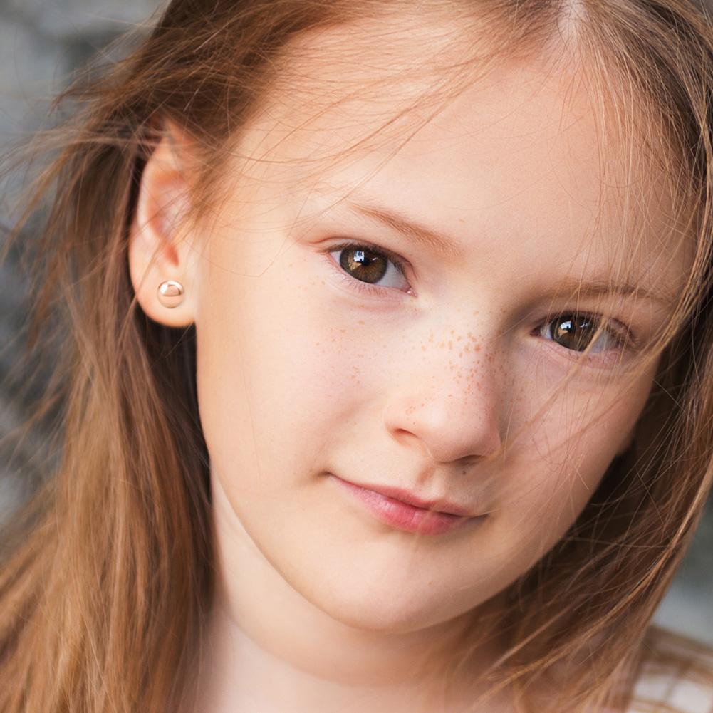 CLASSIC AND ELEGANT BALL STUD EARRINGS | Children Collection | Luby