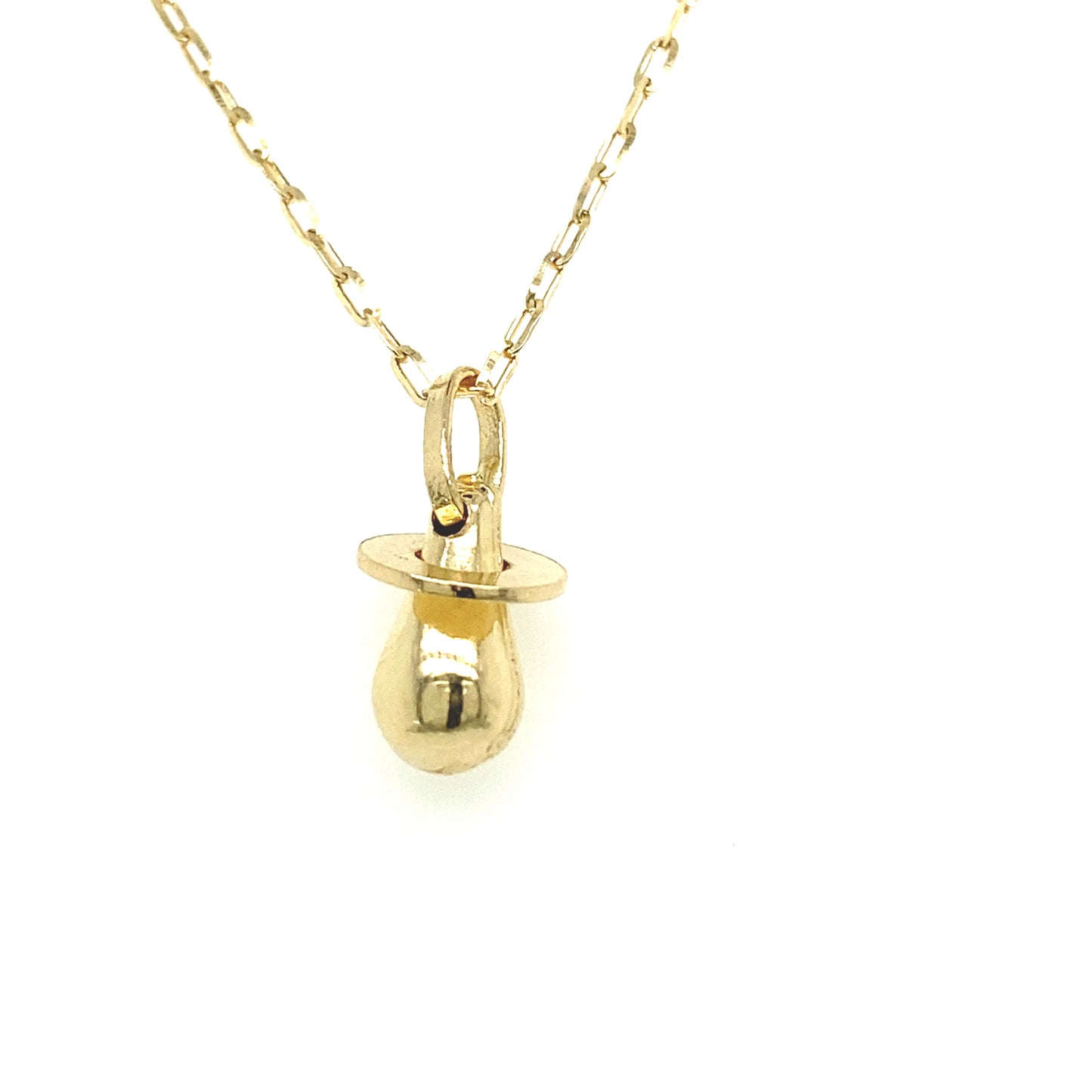 14k Gold Pacifier Pendant | Luby Gold Collection | Luby