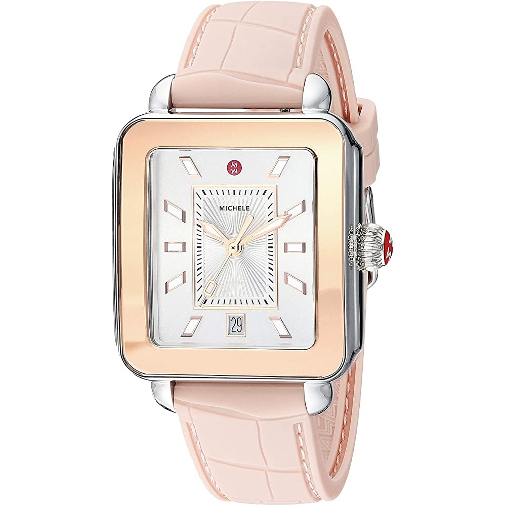 Deco Sport Two-Tone Pink Gold Watch | Michele | Luby