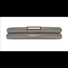 Pearl Double Wrap Metallic Leather Bracelet (Silver) | Endless Jewelry | Luby