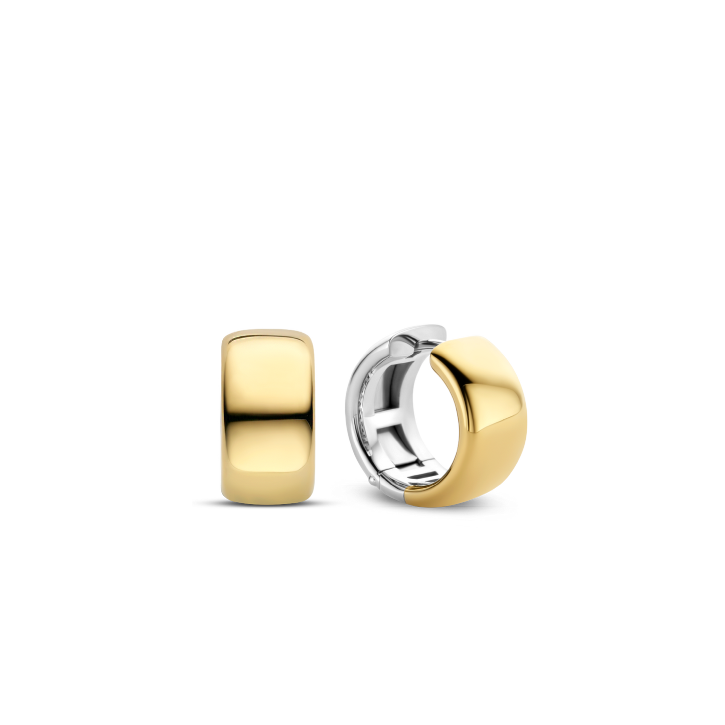 Two-Tone Hoops | Ti Sento Milano | Luby