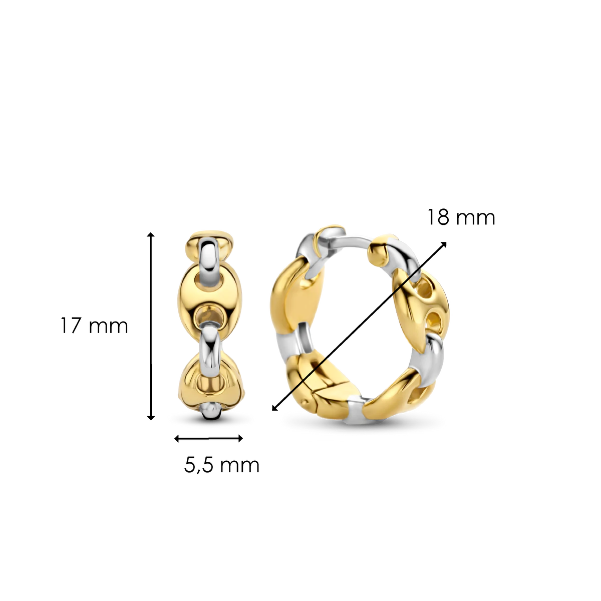 Coffee Bean Shapes Earrings | Ti Sento Milano | Luby