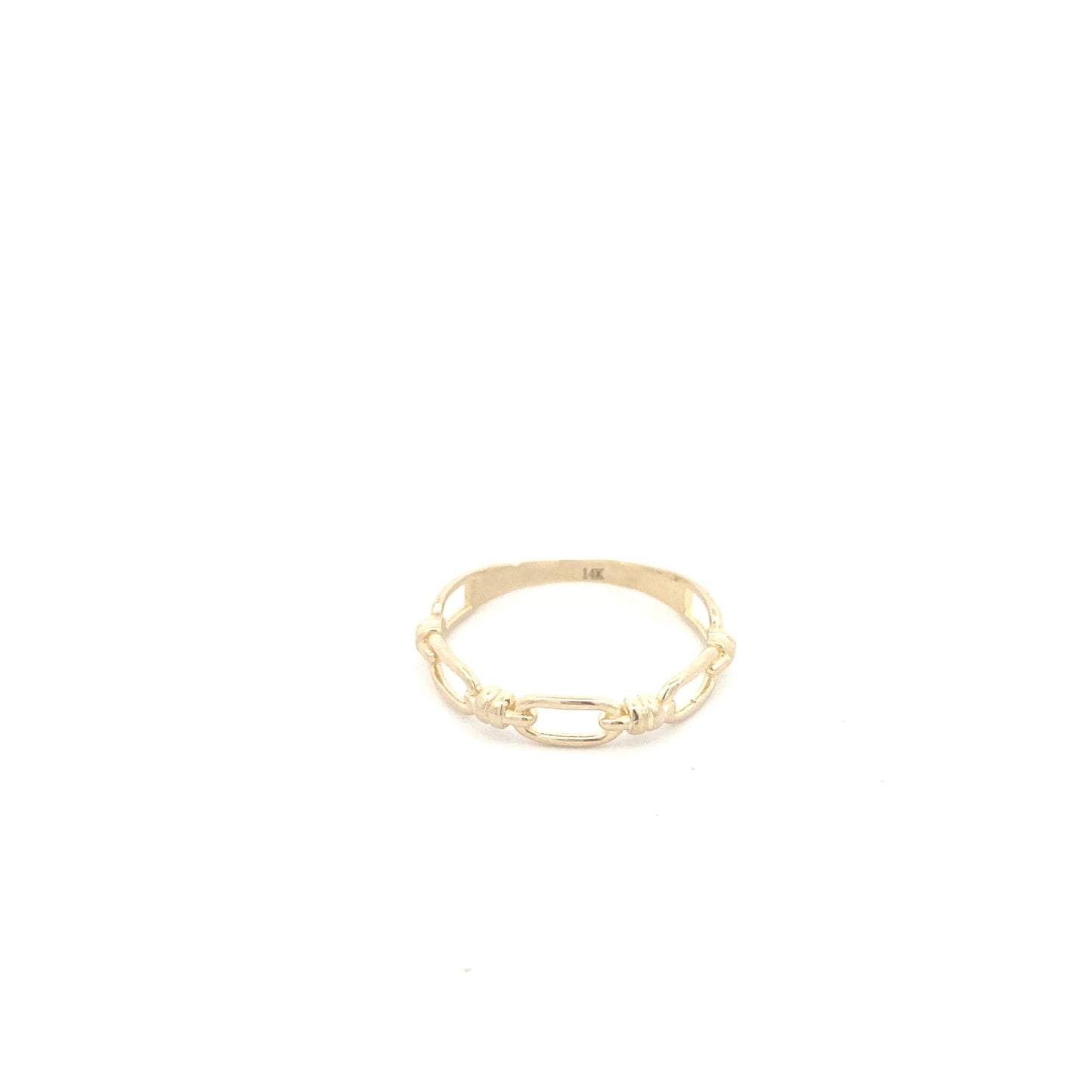 14K Gold Link Knot Ring | Luby Gold Collection | Luby