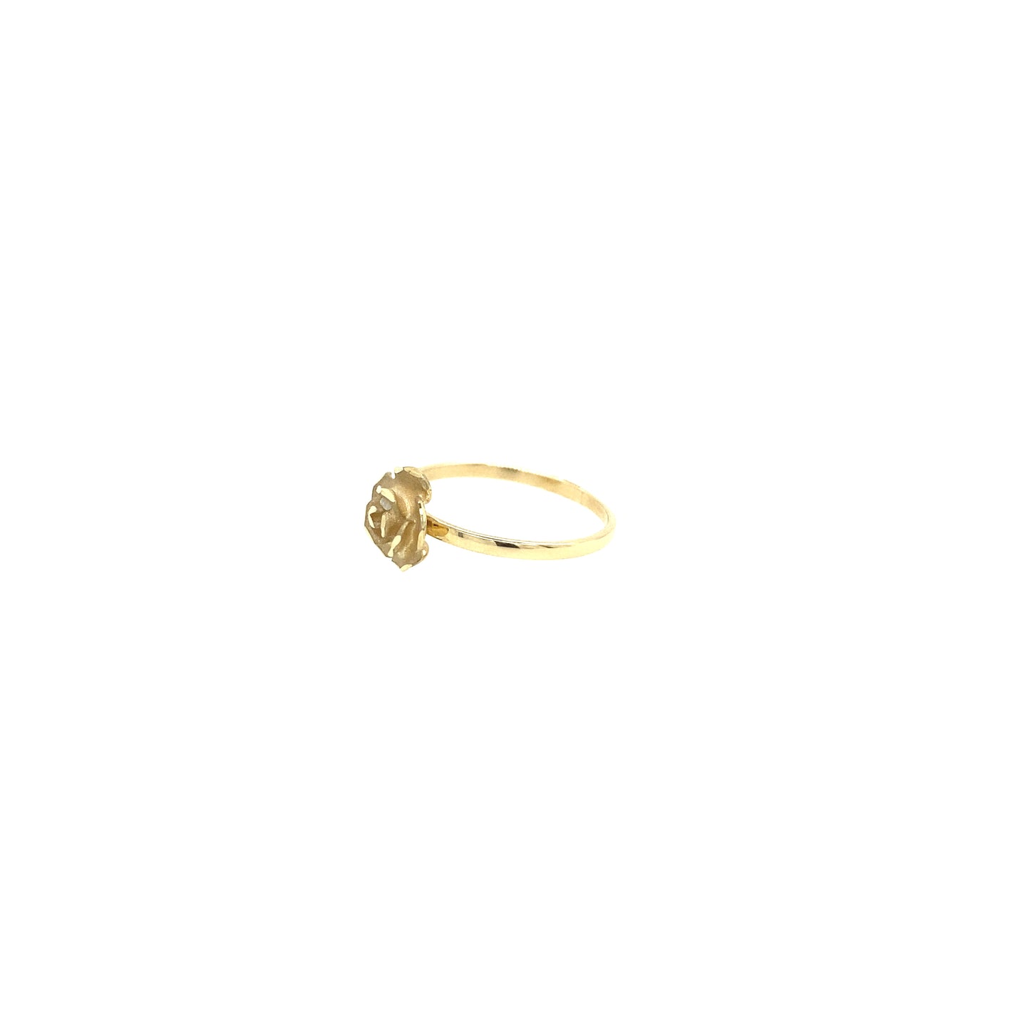 14K Gold Flower Ring | Luby Gold Collection | Luby