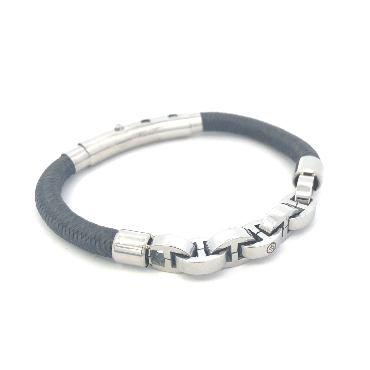 Single Cord Mariner Links Silver | Seaknots | Luby