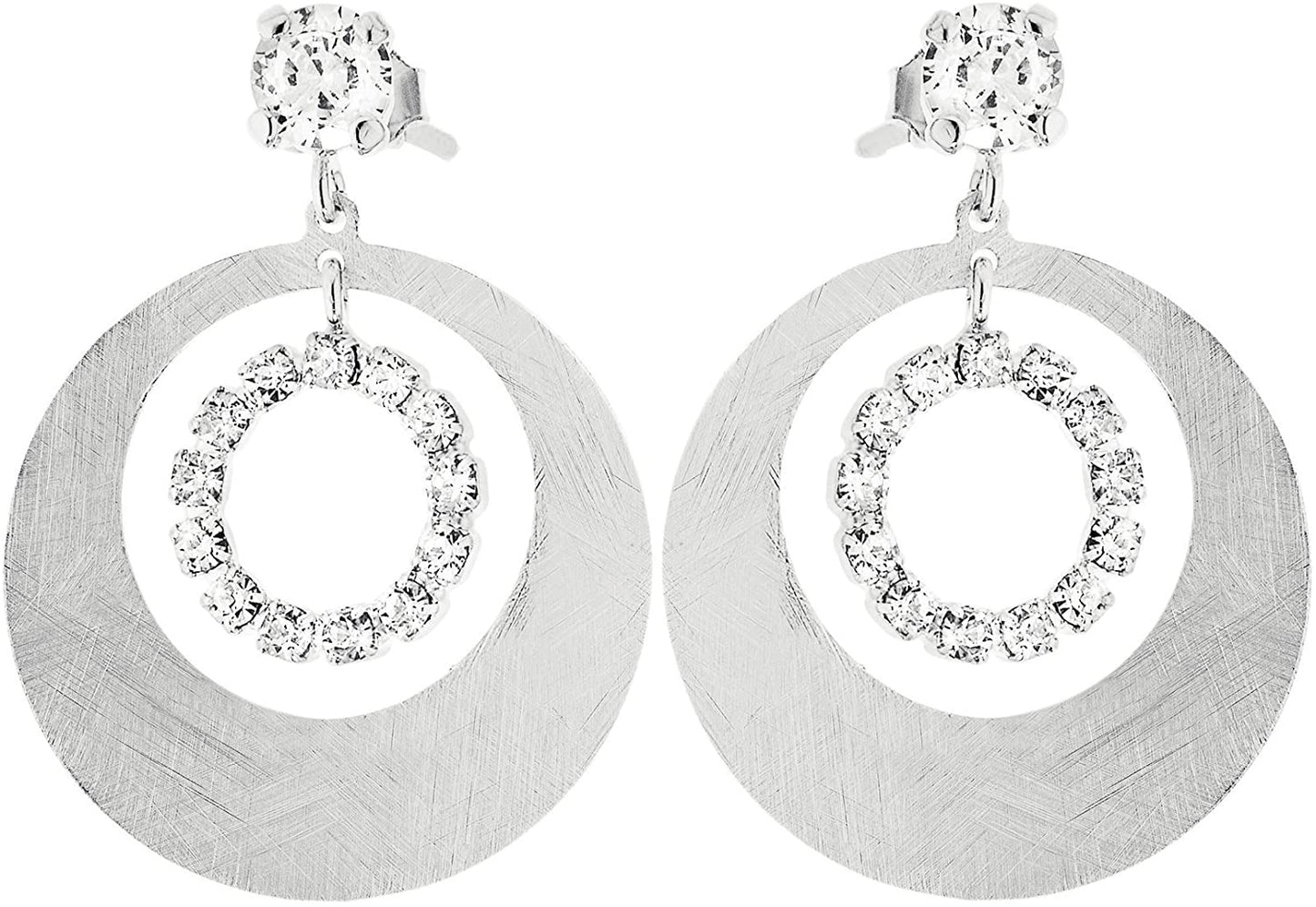 New Moon Small Circles Brass Earrings | Stroili Oro | Luby