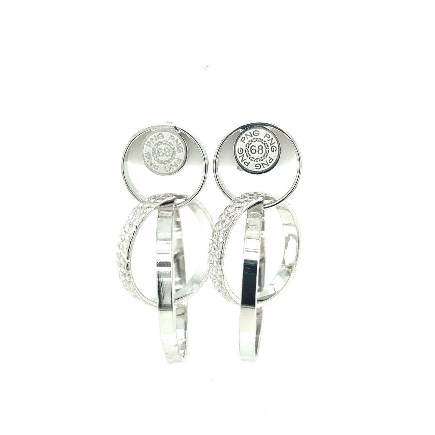 Deep Friendship Earrings | PNG68 Designed by Franco Pianegonda | Luby