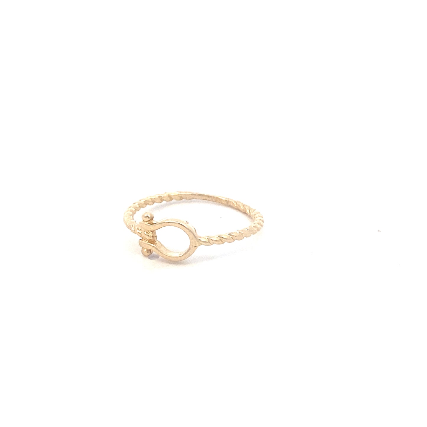 14K Gold Pulley Ring | Luby Gold Collection | Luby