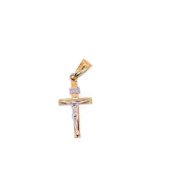 Two-Tone Cross Image | Luby Gold Collection | Luby