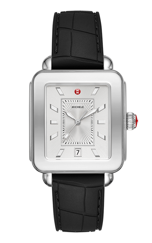 Deco Sport Black Silicone Watch | Michele | Luby