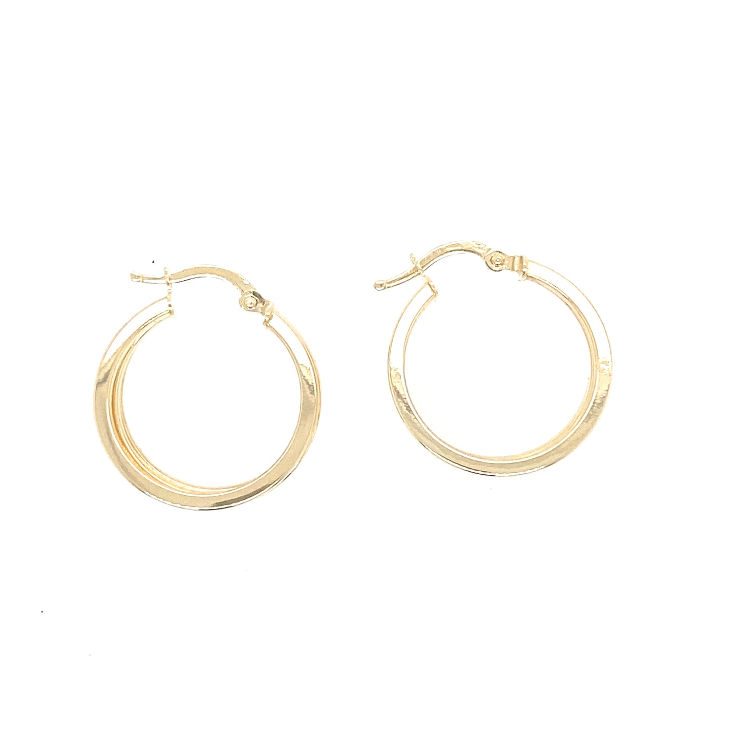 14K Gold Hoop 3 Line | Luby Gold Collection | Luby