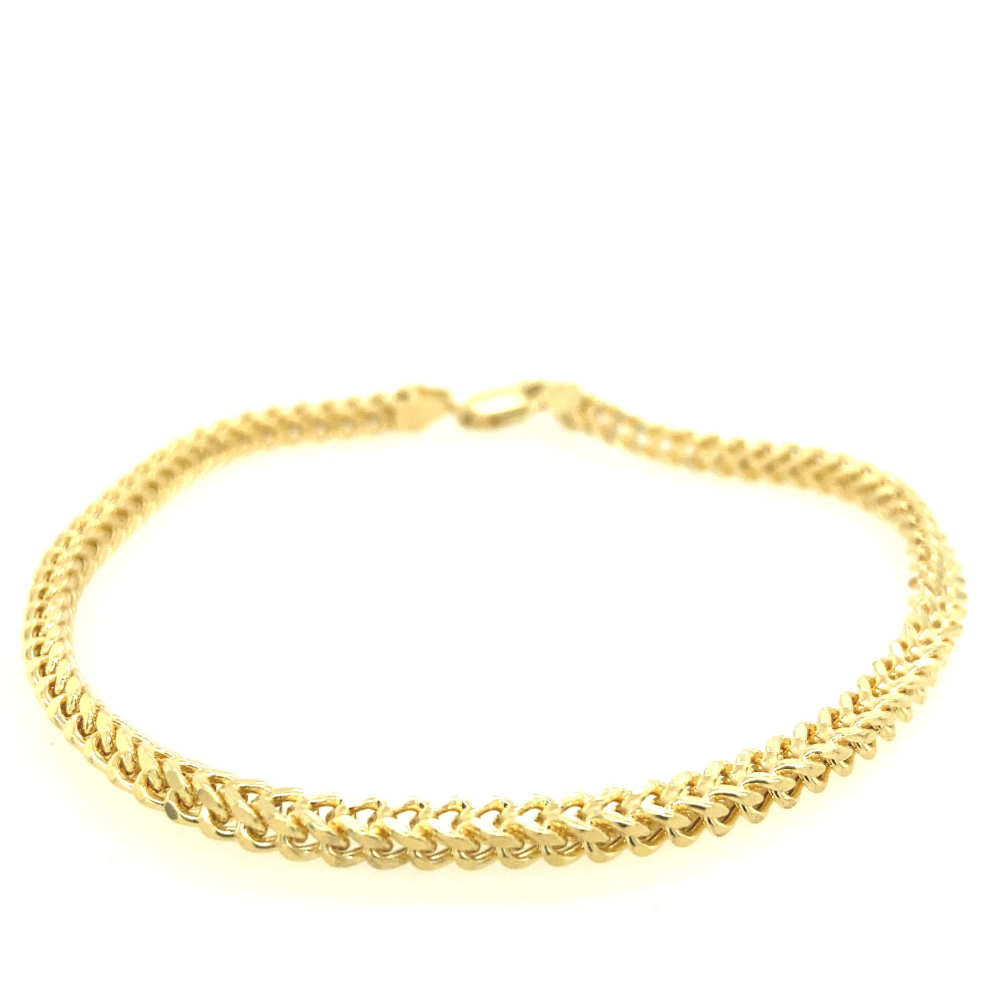 14K FRANCO BRACELET 4MM | Luby Gold Collection | Luby