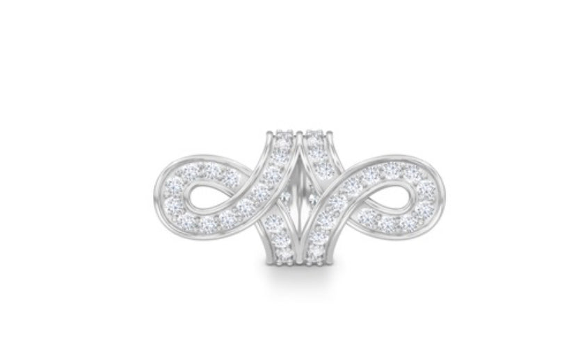 White Endless Infinity Love | Endless Jewelry | Luby