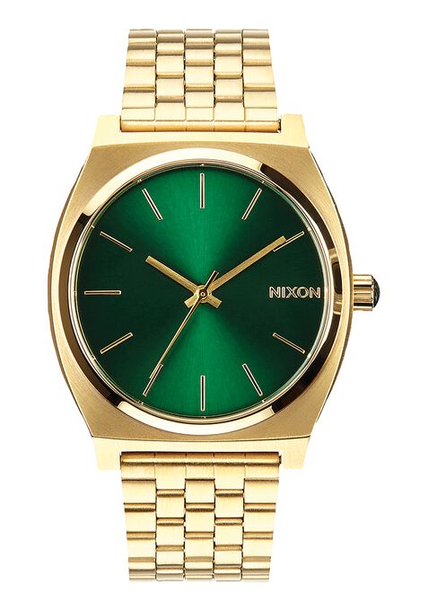 Time Teller (Gold/Green Sunray) | Nixon | Luby