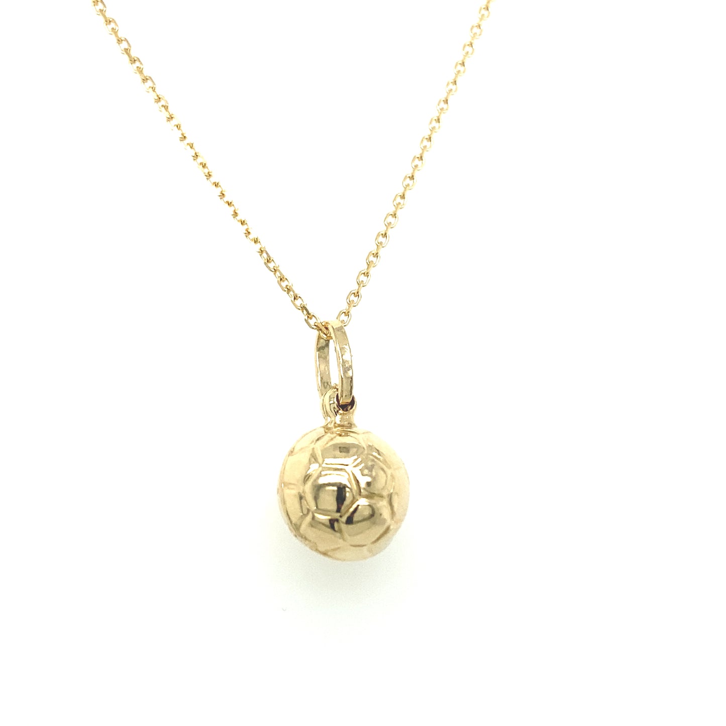 14K Gold Soccer Ball Pendant | Luby Gold Collection | Luby