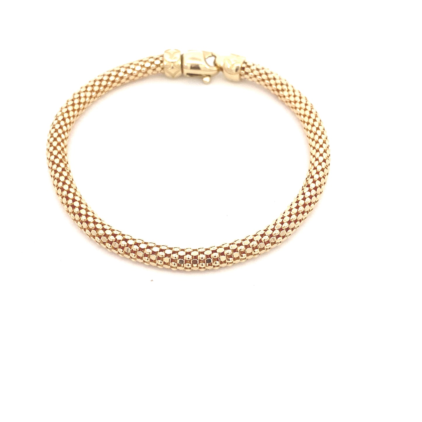 14K Gold Bold Box Bracelet | Luby Gold Collection | Luby