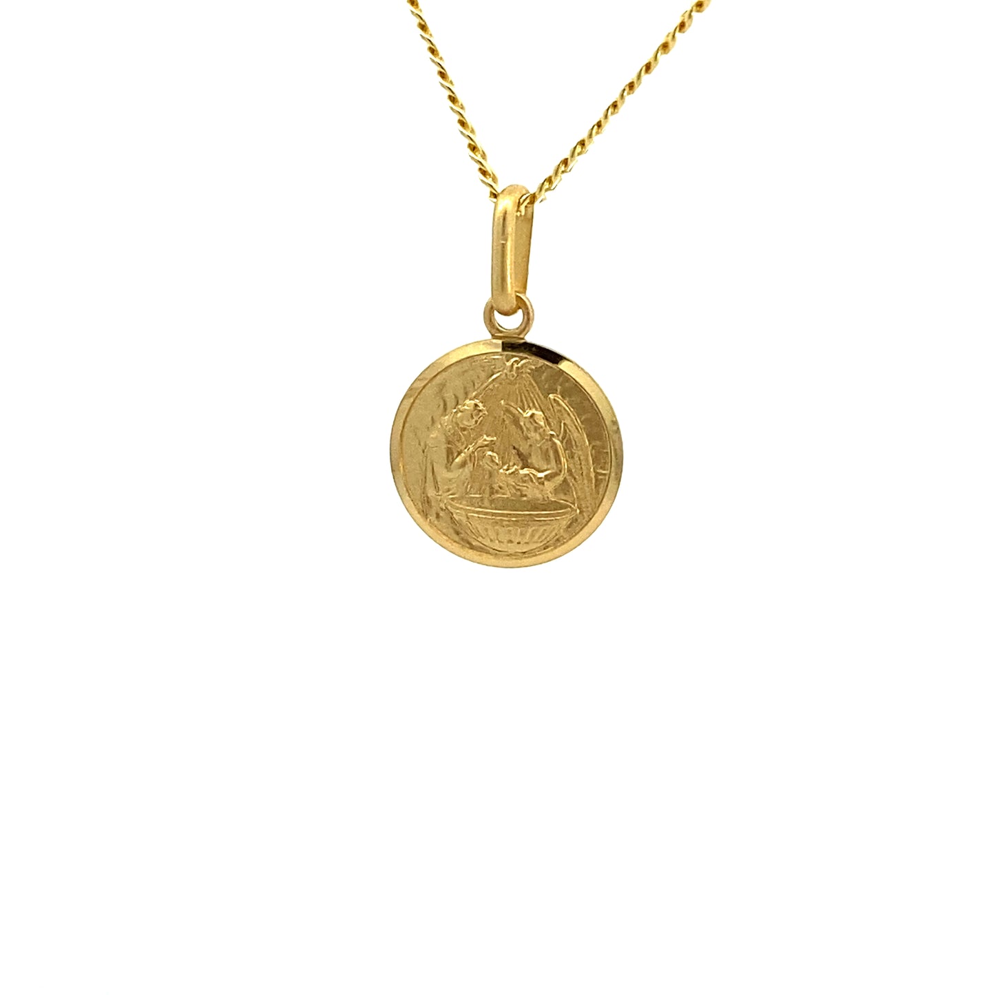 14K Gold Angel Pendant | Luby Gold Collection | Luby
