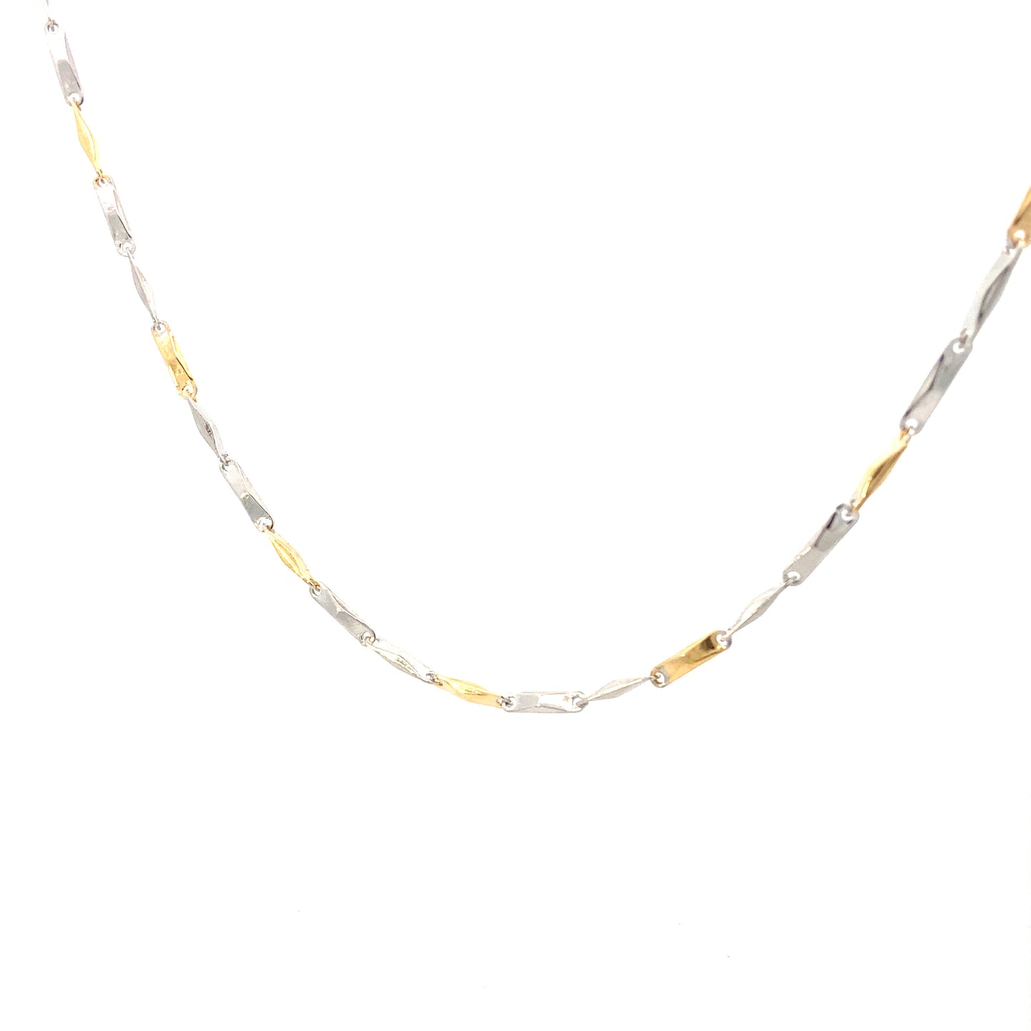 Marcello Pane Elongated Link Necklace | Marcello Pane | Luby