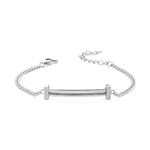 Many Element Cuban Bracelet| Letters Collection | Marcello Pane | Luby