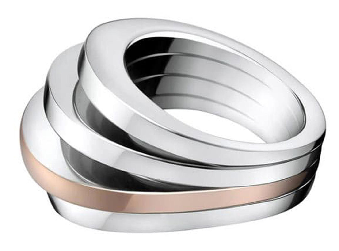 BREATHE RING TWO-TONE 07 | Calvin Klein | Luby